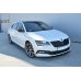 Накладки на воздухозаборники переднего бампера на Skoda Superb III